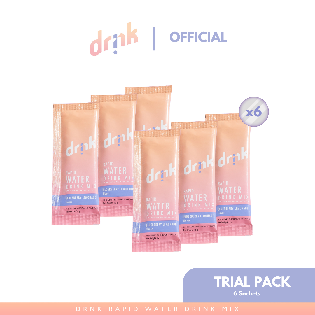 DRNK Rapid Water Drink Mix - TRIAL Packet (6 Sachets)